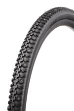 Suomi A10 SS 28" Piggdekk med 70 slitesterke stålpigger, 60 TPI-konstruksjon og wirekant for trygg sykling på is og snø.