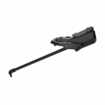 Thule Epos sykkelreparasjonsstativ holder en el-sykkel under vedlikehold. Viser SmartGrip™-teknologi og bred trias-base.