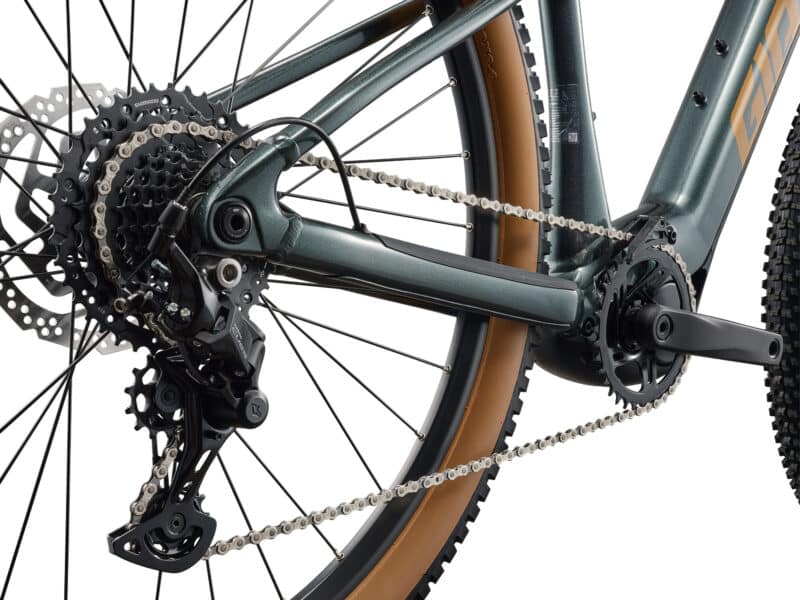 ALUXX SL-aluminiumsramme på Giant Talon E+ elektrisk terrengsykkel