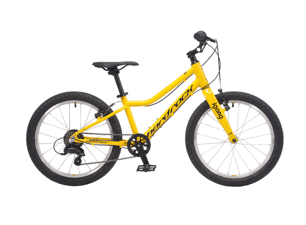 Hard Rocx iGang 6.8 gul barnesykkel 20 tommer