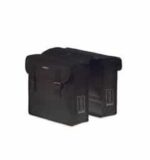 Basil Mara Sideveske Sett, Sort, 26 ltr, Fixed Mounting Straps