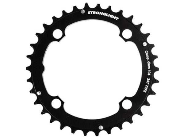STRONGLIGHT Chainring O104 mm Middle triple 34T 4 holes 1657719325